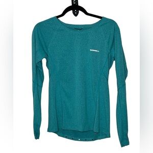 Merrell polartec Teal Outdoor Top Sz Small